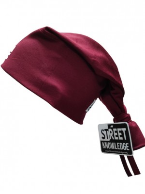 Бийни шапка в бордо бродерия 2Pac Beanie Street Knowledge