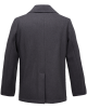 Мъжко стилно палто в тъмносив цвят Brandit Pea 