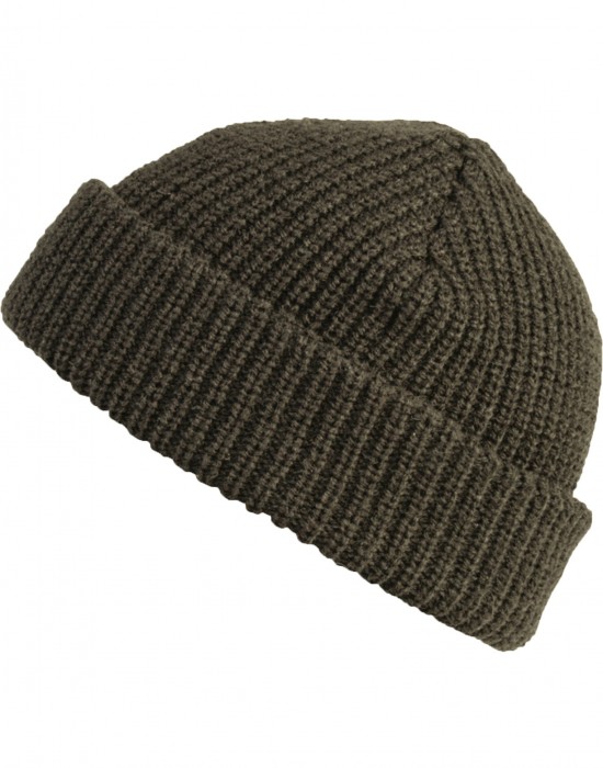 Бийни шапка в масленозелен цвят MSTRDS Fisherman Beanie II 