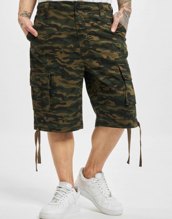 Мъжки къси панталони в камуфлажен десен DEF Camo