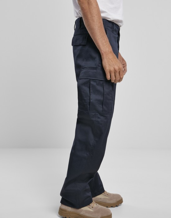 Армейски карго панталони в тъмносин цвят Brandit