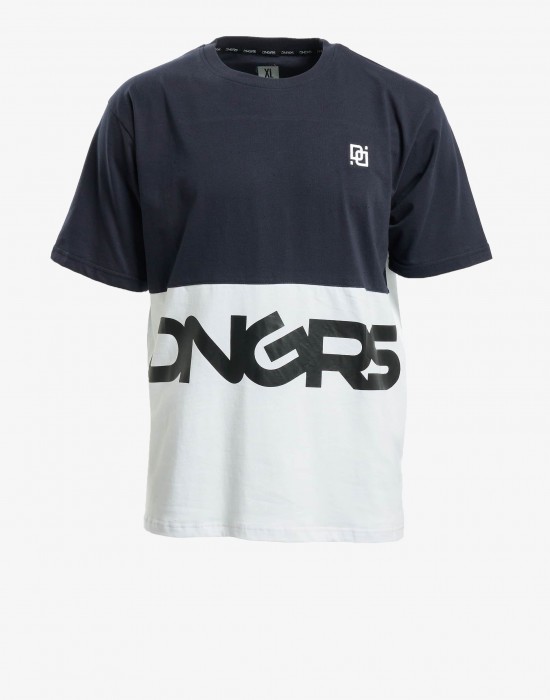 Мъжка тениска Dangerous DNGRS Neurotic в бяло
