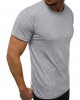 Мъжка черна тениска в сив цвят O/1208