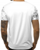 Мъжка тениска в бял цвят JS/SS10921
