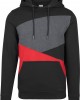 Мъжки zig-zag суичър Urban Classics blk/red/cha