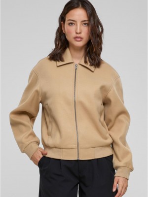Дамско пролетно яке в бежов цвят Urban Classics Дамско пролетно яке в бежов цвят Urban Classics