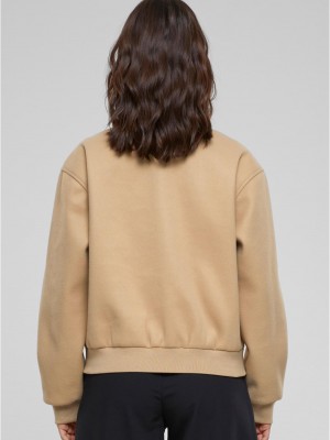 Дамско пролетно яке в бежов цвят Urban Classics Дамско пролетно яке в бежов цвят Urban Classics