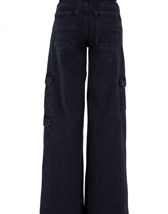 Дамски карго панталони в син цвят Urban Classics