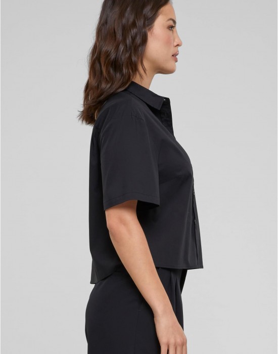 Дамска риза в черен цвят Urban Classics