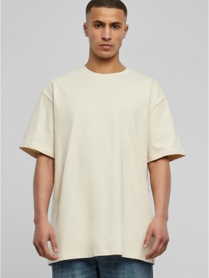 Мъжка тениска в бежов цвят Urban Classics