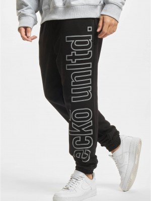 Мъжко долнище в черно Ecko Unltd Sweat Pant