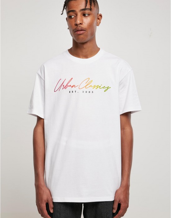 Мъжка тениска в бял цвят Urban Classics