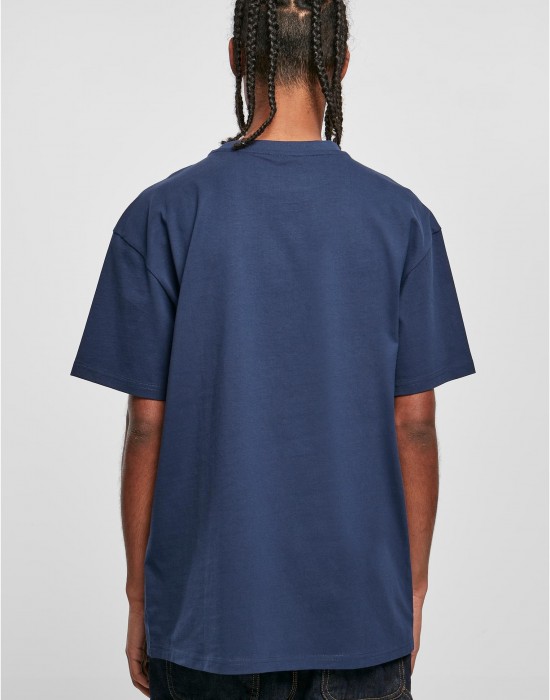 Мъжка тениска oversize в тъмносин цвят Urban Classics 