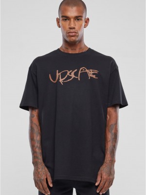 Мъжка тениска в черен цвят Mister Tee Giza Oversize