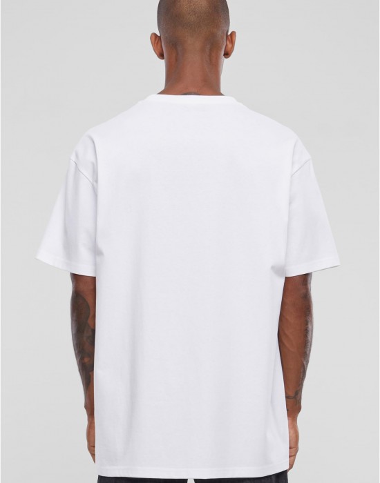 Мъжка тениска в бял цвят Mister Tee Blend Oversize