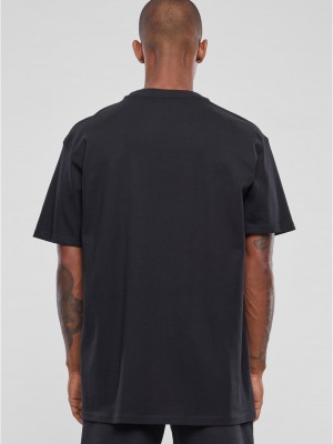 Мъжка тениска в черен цвят Mister Tee God Loyalty Love Oversize.