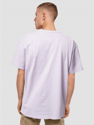 Мъжка тенсика в светлолилав цвят Mister Tee Hate it or Love it Oversize