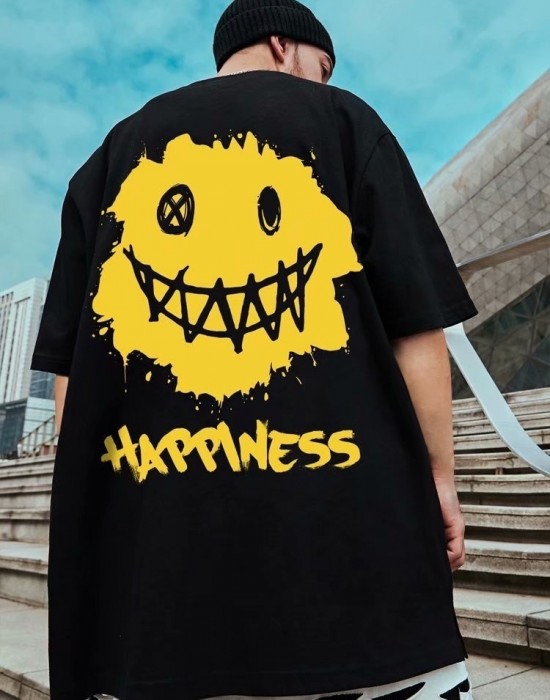 Тениска Oversize Street Wear Happiness
