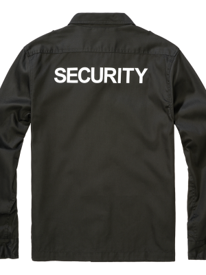 Мъжка риза в черен цвят Security US