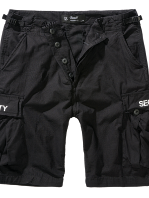 Мъжки къси панталони в черен цвят Security BDU Ripstop