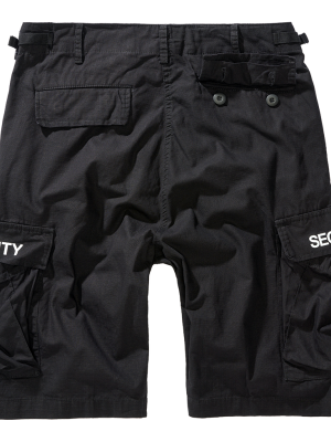Мъжки къси панталони в черен цвят Security BDU Ripstop