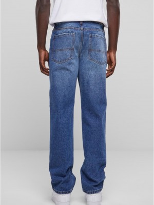 Мъжки дънки в син цвят Urban Classics Straight Fit Jeans Мъжки дънки в син цвят Urban Classics Straight Fit Jeans