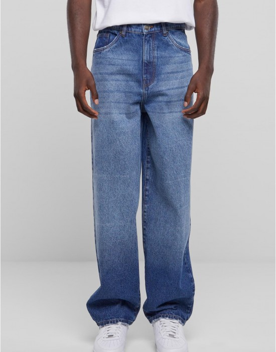 Мъжки дънки в син цвят Urban Classics Baggy Fit Jeans