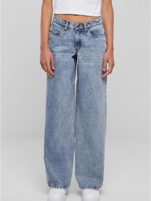 Дамски дънки в светлосин цвят Urban Classics