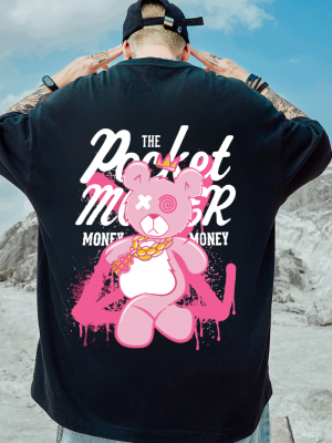 Тениска Oversize Street Pocket Monster