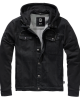 Мъжко дънково яке в черен цвят Brandit Cradock