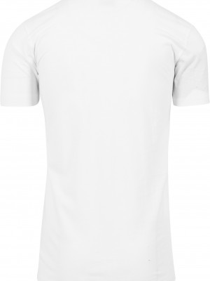 Мъжка тениска с V-образно деколте Urban Classics White