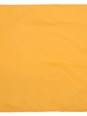 Бандана кърпа за глава Bandana Blank изчистена в тъмножълт цвят