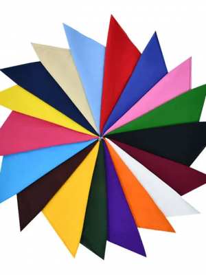 Бандана кърпа за глава Bandana Blank изчистена в тъмножълт цвят