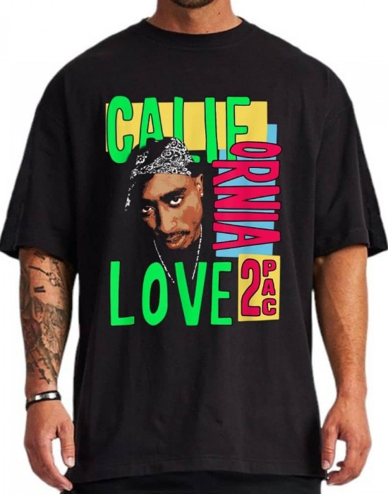 Тениска Oversize 2Pac Cali Love
