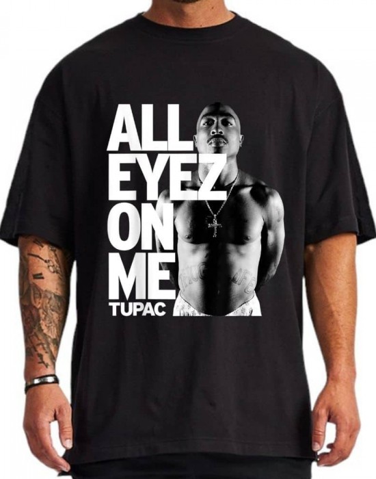 Тениска Oversize 2Pac All Eyez On Me