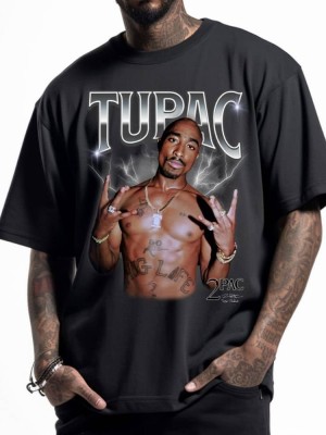 Тениска Oversize 2Pac House Of Blues 96