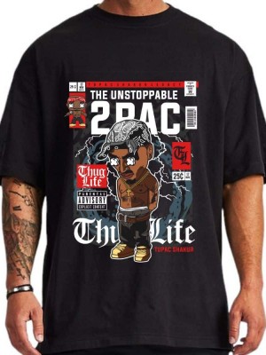 Тениска Oversize 2Pac Funko Pop