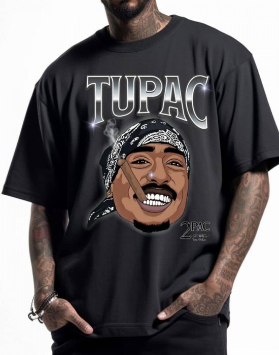 Тениска Oversize 2Pac Above The Rim