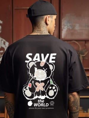 Тениска Oversize  Save The World