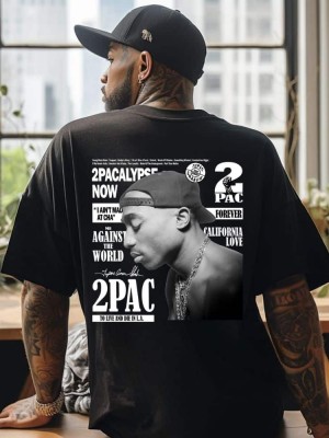 Тениска Oversize  2Pac 92