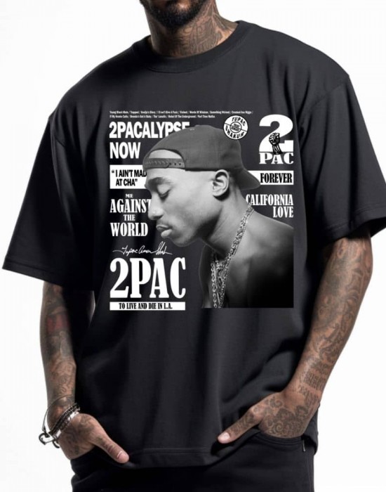 Тениска Oversize  2Pac 92