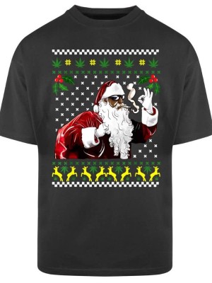 Тениска Oversize Santa Marijuana Weed