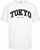 Мъжка тениска в бял цвят Mister Tee Tokyo College Oversize Tee