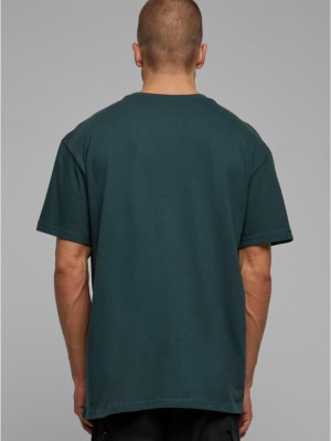 Мъжка тениска в масленозелен цвят MISTER TEE Upscale Magazine Oversize 
