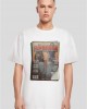 Мъжка тениска в бял цвят MISTER TEE Upscale Magazine Oversize