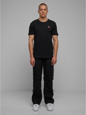 Мъжка тениска в черен цвят MISTER TEE Basketball Fly EMB 