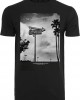 Мъжка тениска в черен цвят MISTER TEE California Love 