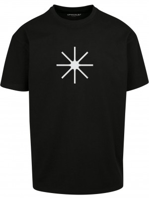 Мъжка тениска в черен цвят MISTER TEE Error Oversize