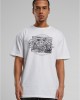 Мъжка тениска в бял цвят Mister Tee Fearless Legend Heavy Oversize 