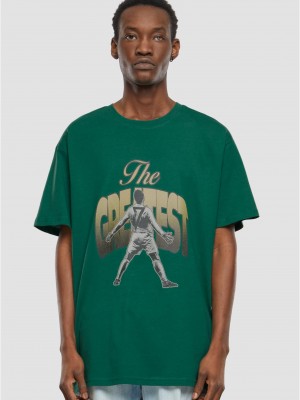 Мъжка тениска в зелен цвят Mister Tee Greatest Heavy Oversize